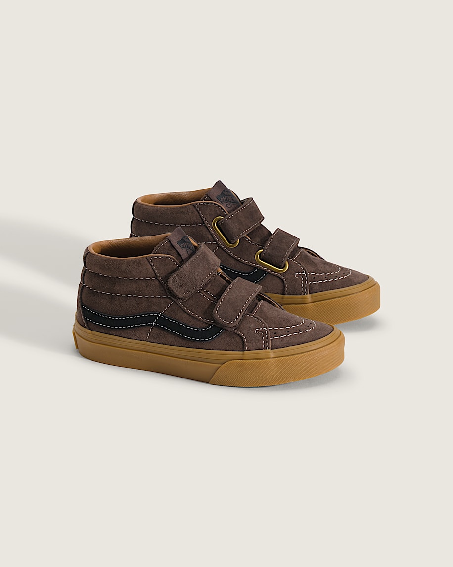 sk8-mid reissue v-sko för små barn