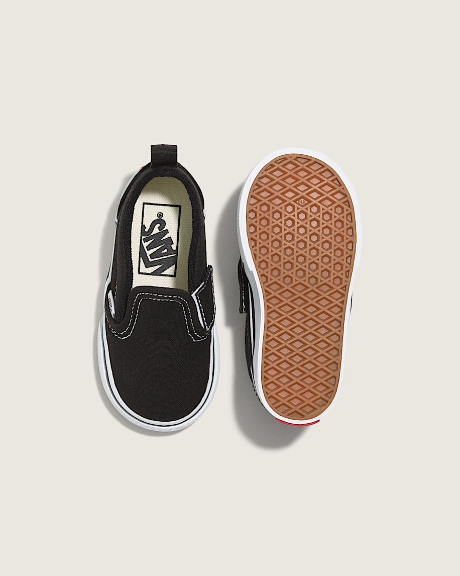 klassisk slip-on v-sko för småbarn