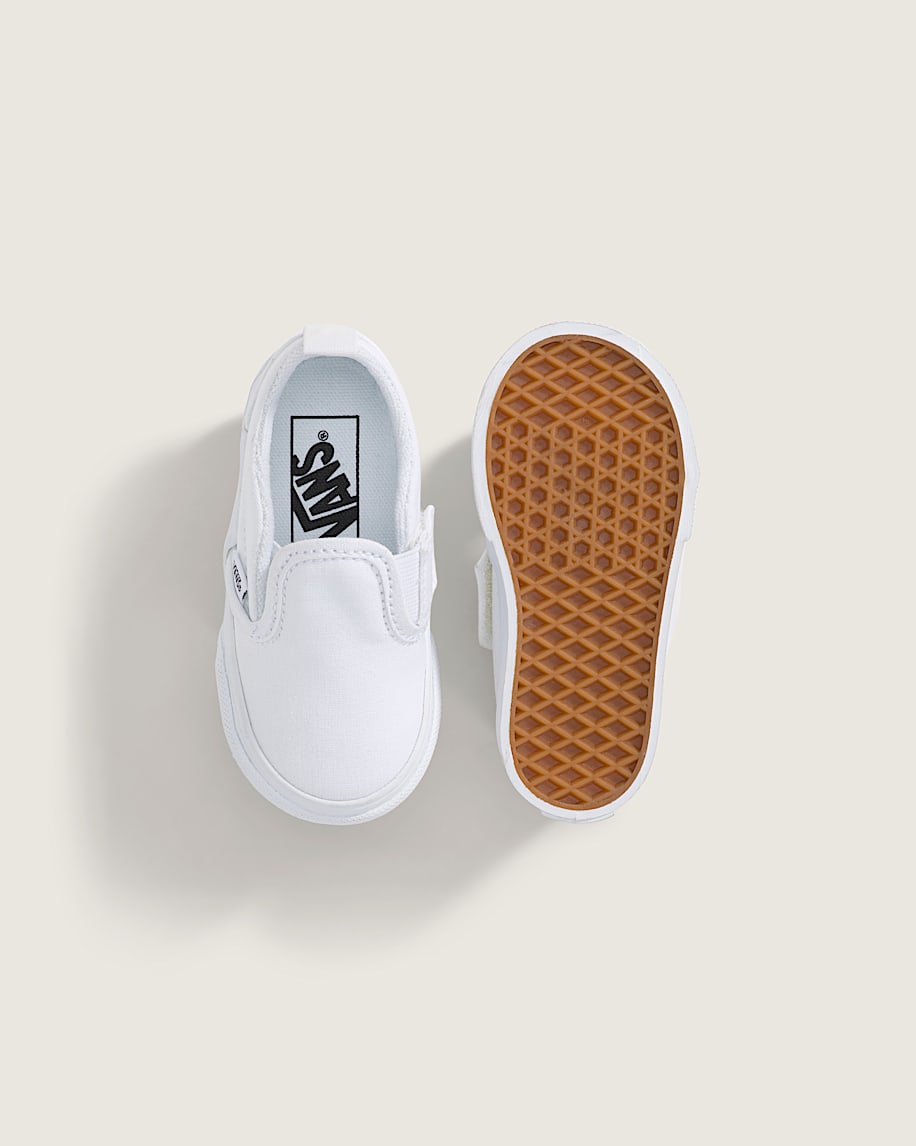 klassisk slip-on v-sko för småbarn
